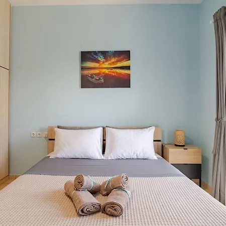 Seaside Escape Apartments - Poseidon Palaiá Fókaia Esterno foto